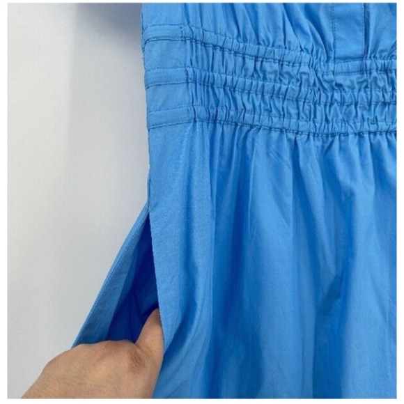 Quince Blue Midi Dress - Picture 4 of 6